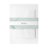  eucalyptus verlaat Waterverf kunst Uitnodigingen Wikkel (Voorkant Voorbeeld)