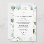 Eucalyptus Virtual Vrijgezellenfeest Kaart (Voorkant)