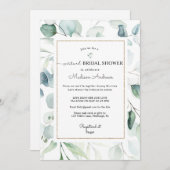 Eucalyptus Virtual Vrijgezellenfeest Kaart (Voorkant / Achterkant)