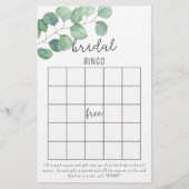 Eucalyptus - vrijgezellenfeest bingo (Voorkant)