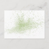 Eucalyptus Vrijgezellenfeest bruiloft - Details be Informatiekaartje (Achterkant)