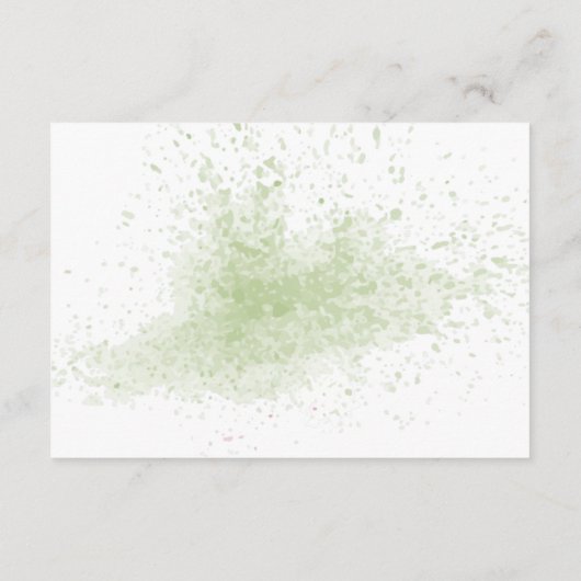 Eucalyptus Vrijgezellenfeest bruiloft - Details be Informatiekaartje (Achterkant)