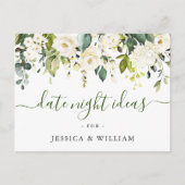 Eucalyptus Vrijgezellenfeest Datum nacht Ideale ka Briefkaart (Voorkant)