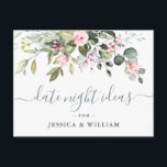 Eucalyptus Vrijgezellenfeest Datum nacht Ideale ka Briefkaart<br><div class="desc">Voor verdere aanpassing,  te klikken gelieve de "pas verder"verbinding aan en ons ontwerphulpmiddel te gebruiken om deze sjabloon te wijzigen. Neem contact met me op als je hulp of overeenkomende objecten nodig hebt.</div>