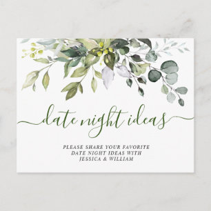 Eucalyptus Vrijgezellenfeest Datum nacht Ideale ka Briefkaart