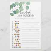 Eucalyptus - vrijgezellenfeest emoji pictionary ga (Voorkant)