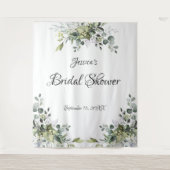 Eucalyptus Vrijgezellenfeest Foto Achtergrond Wandkleed (Voorkant)