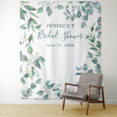 Eucalyptus Vrijgezellenfeest Foto Booth Backdrop Wandkleed (In situ)