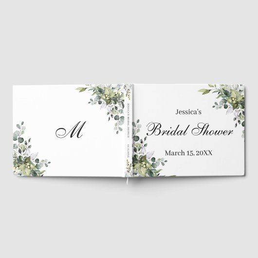 Eucalyptus Vrijgezellenfeest Guest Book Gastenboek (Volledig)