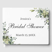 Eucalyptus Vrijgezellenfeest Guest Book Gastenboek (Voorkant)