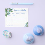 Eucalyptus Vrijgezellenfeest met ontvangstkaart Flyer (Enkel)