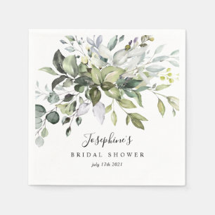 Eucalyptus Vrijgezellenfeest Paper Napkin Servet
