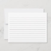 Eucalyptus Vrijgezellenfeest Recipe Kaart (Achterkant)