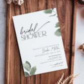 Eucalyptus Vrijgezellenfeest Sage Green Kaart