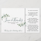 Eucalyptus Vrijgezellenfeest Snoep Bar wrapper (Voorkant)