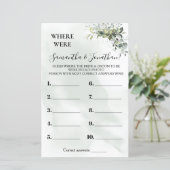 Eucalyptus Waar waren ze onder de douche? (Staand voorkant)