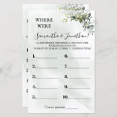 Eucalyptus Waar waren ze onder de douche? (Voorkant / Achterkant)