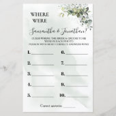 Eucalyptus Waar waren ze onder de douche? (Voorkant)