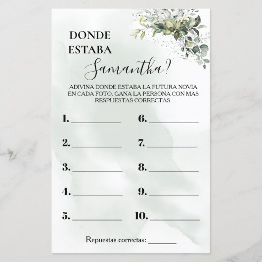 Eucalyptus Waar was ze? (Achterkant)