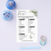 Eucalyptus Wat is er in je paardenschoenenkaart? Flyer (Enkel)