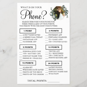 Eucalyptus Wat is er op je eigen telefoon Shower-s Flyer