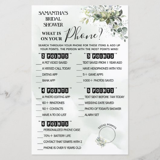 Eucalyptus Wat is er op je tweetalige telefoonspel (Voorkant)