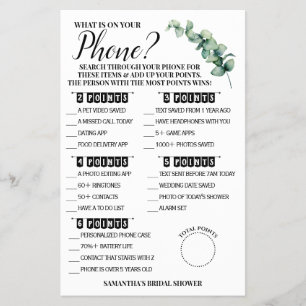 Eucalyptus Wat is er op uw Kaart van het Spel van 