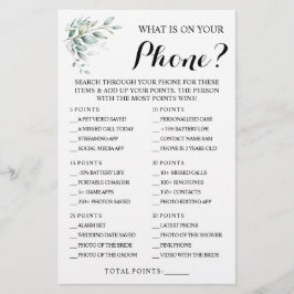 Eucalyptus Wat is er op uw Kaart van het Spel van 