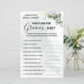 Eucalyptus Wat zei Groom over tweetalig spel? (Staand voorkant)