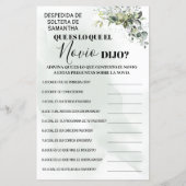 Eucalyptus Wat zei Groom over tweetalig spel? (Achterkant)