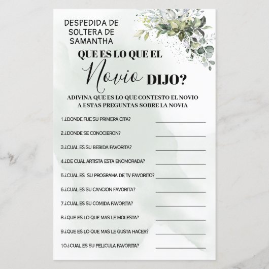 Eucalyptus Wat zei Groom over tweetalig spel? (Achterkant)