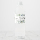 Eucalyptus Water Flaceletiket Waterfles Etiket (Voorkant)