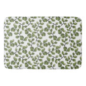 Eucalyptus waterverf bladeren badmat (Voorkant)