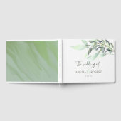 Eucalyptus Waterverf bladeren Gastenboek (Volledig)