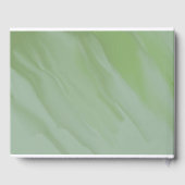 Eucalyptus Waterverf bladeren Gastenboek (Achterkant)