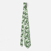 Eucalyptus waterverf bladeren stropdas (Achterkant)