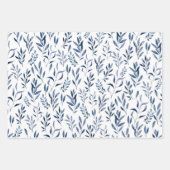 Eucalyptus Waterverf Botanische bladeren  Inpakpapier Vel (Voorkant 2)