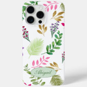 Eucalyptus Waterverf Botanische iPhone / iPad case (Achterkant)