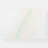 Eucalyptus Waterverf Elegant Greenery Wedding Gastenboek (Achterkant)