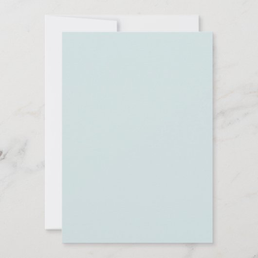 Eucalyptus Waterverf Geo lijnen bruiloft Kaart (Achterkant)