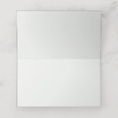 Eucalyptus Waterverf goud laat plaats kaarten Plaatskaartje (Binnenkant ongevouwen)