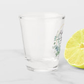 Eucalyptus Waterverf Greenery Bachelorette Shot Glas (Links)