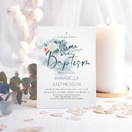 Eucalyptus | Waterverf Greenery Baptism Kaart