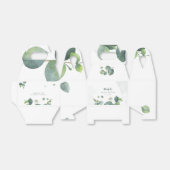 Eucalyptus Waterverf Greenery Vrijgezellenfeest Bedankdoosjes (Uitgevouwen)