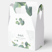 Eucalyptus Waterverf Greenery Vrijgezellenfeest Bedankdoosjes (Geopend)