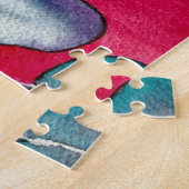 Eucalyptus waterverf legpuzzel (Zijkant)