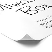 Eucalyptus Waterverf Mimosa Bar, Poster (Hoek)