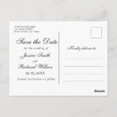 Eucalyptus Waterverf Opslaan Briefkaart Datum (Achterkant)