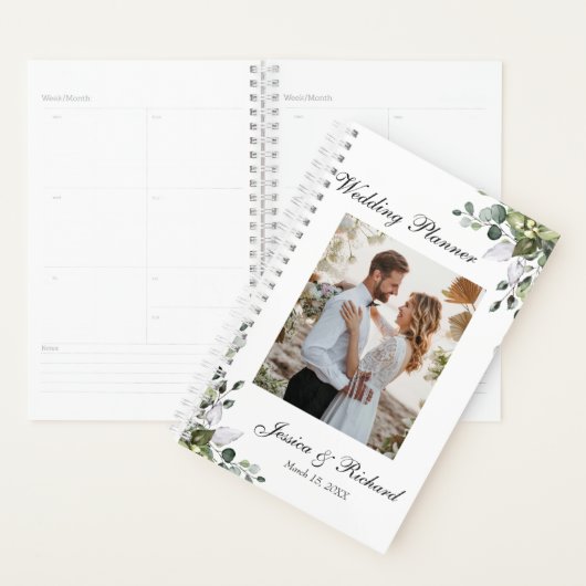 Eucalyptus Waterverf PHOTO Wedding Planner (Display)