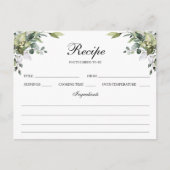 Eucalyptus Waterverf Recipe Kaart (Voorkant)